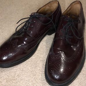 Men’s wingtip 👞 shoes saddle shoes 8 Oxford